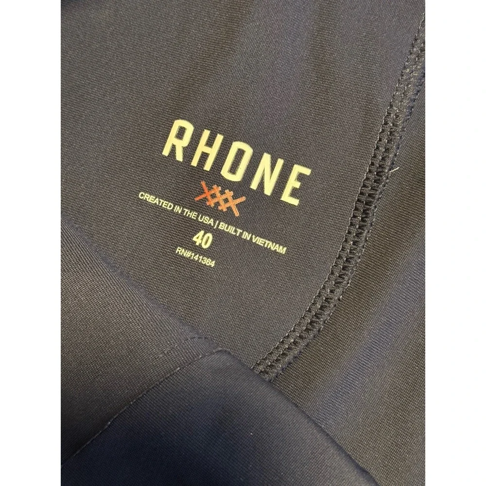 Rhone Commuter Pants Mens 40 Navy Classic Fit Flex Knit Performance Stretch Golf